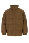Carhartt Quilted High Collar Jacket With Front Pockets