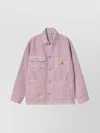 Carhartt Chore Coat With Chest And Front Pockets In Pink