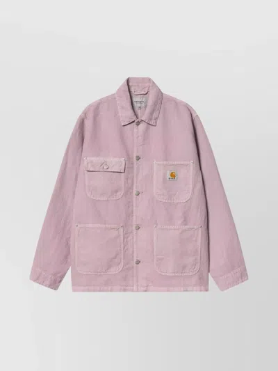 CARHARTT CHORE COAT WITH CHEST AND FRONT POCKETS