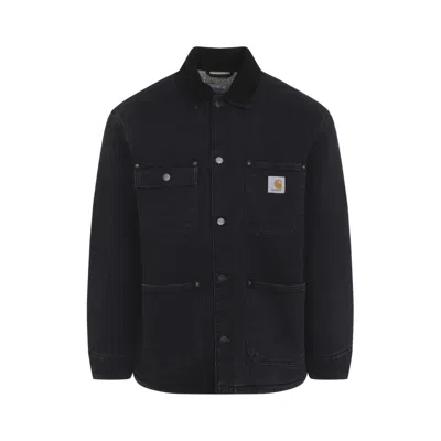 CARHARTT CHORE COAT WITH POINTED VELVET COLLAR