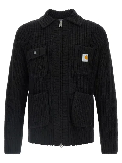 CARHARTT 'CHORE KNIT JACKET' CARDIGAN