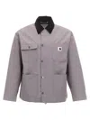 Carhartt Omens Yosemite Clapton Patch-pockets Relaxed-fit Woven Jacket In Purple