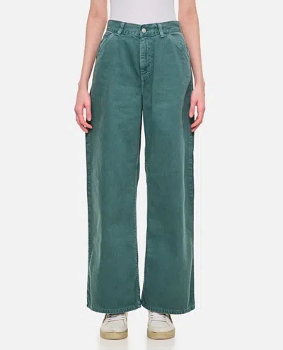 Carhartt 'clark' Jeans In Green