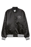 Carhartt Class Of 89 Bomber Jacket In Black / White