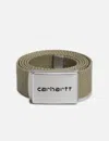 Carhartt Clip Belt Chrome In Green