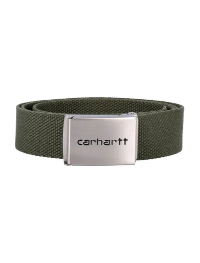 Carhartt Clip Belt In Green