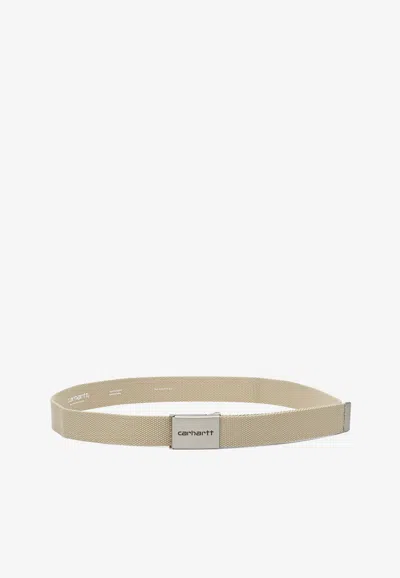 Carhartt Clip Chrome Canvas Belt In Multi