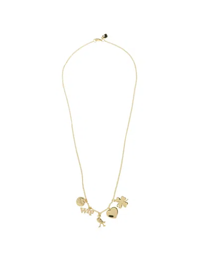 Carhartt Clover Charm Necklace In Gold