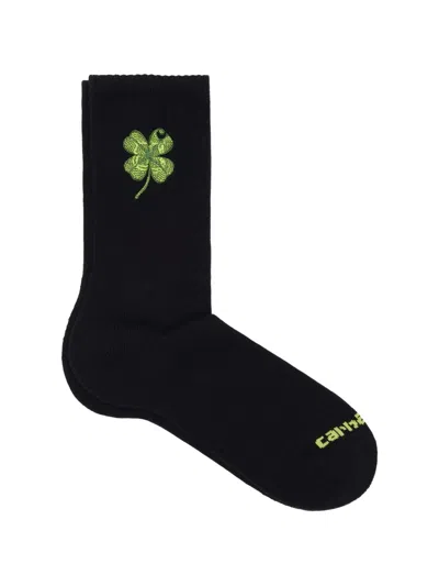 Carhartt Clover Embroidered Socks In Multi