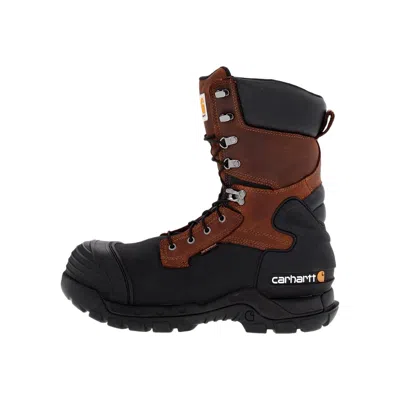 Carhartt Cmc1259 10" Pac Safety Toe Boot Brown Oil Tanned Leather Cmc1259 Men's