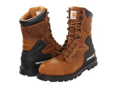 Carhartt Cmw8200 8 Safety Toe Boot Men's Work Lace-up Boots Bison Brown: 9.5 D - Medium