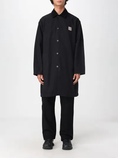 CARHARTT COAT CARHARTT WIP MEN COLOR BLACK,433839002