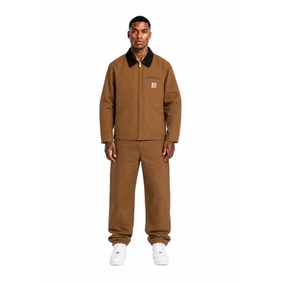 Carhartt Coats In Tabacco Marrone