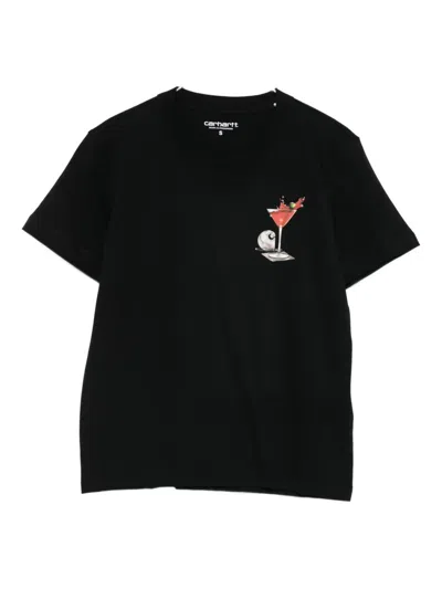 CARHARTT COCKTAIL-PRINT T-SHIRT