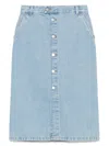 Carhartt Colby Midi Skirt In 蓝色