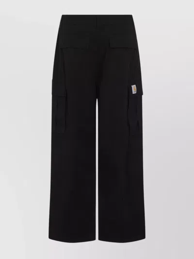 Carhartt Cole Cargo Cotton Pants In Black
