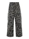 Carhartt Cole Cargo Organic Cotton Pants In Gris