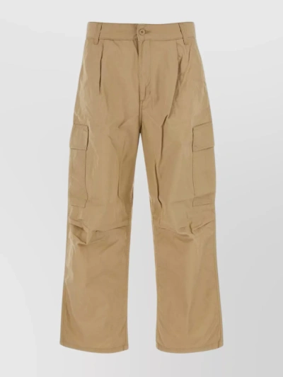 CARHARTT COLE CARGO PANT IN BEIGE COTTON