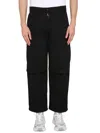Carhartt Cole Cargo-pockets Trousers In Black