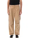 Carhartt Cole Cargo Pant In Beige Cotton In Dove Grey