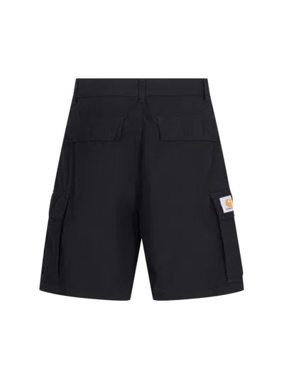 Carhartt Cole Cargo Shorts In Black