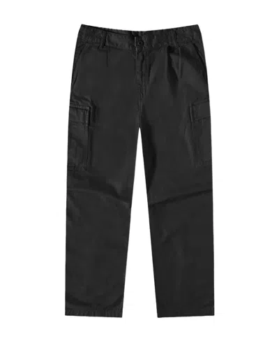 Carhartt Cole Organic Cotton Cargo Trousers In Black