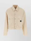 Carhartt Collared Long Sleeves Jacket With Front Pockets In Neutral