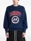 Carhartt College-logo Sweater In Blue