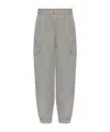 Carhartt Collins Cotton Cargo Trousers In Gray