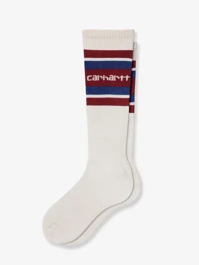 Carhartt Connor Cotton Blend Socks In White