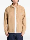 Carhartt Conro Patch-pocket Button Overshirt In Brown