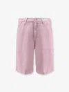 Carhartt Cooper Herringbone Cotton And Linen Shorts