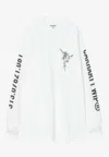 Carhartt Coordinate Long-sleeved T-shirt In White