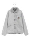 Carhartt Wip Og Detroit Dearborn Canvas Jacket In Gray