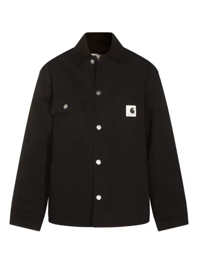 CARHARTT 灯芯绒效果口袋夹克