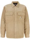 Carhartt Sand Corduroy Whitsome Shirt Jacket In Neutrals