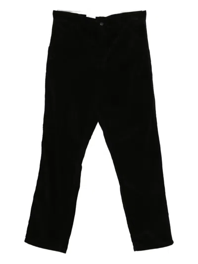 Carhartt Corduroy Trousers In Black