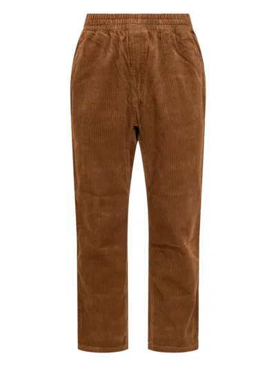 Carhartt Corduroy Trousers In Brown