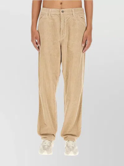 Carhartt Corduroy Trousers With Back And Side Pockets In Multi