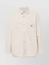 Carhartt Relaxed Fit Cotton-linen Blend Jacket In Neutral