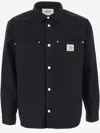 Carhartt Wip Classic Button-up Shirt Jacket In Black