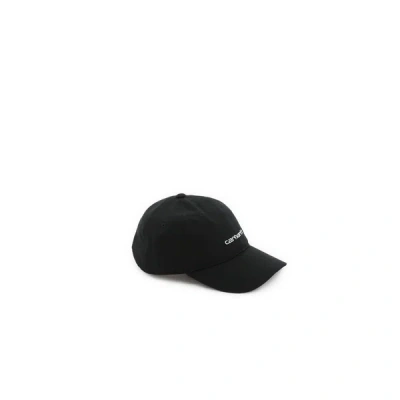 Carhartt Cotton Baseball Cap In Black