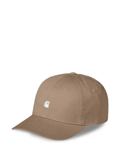 Carhartt Wip Cotton Baseball Cap In Brown
