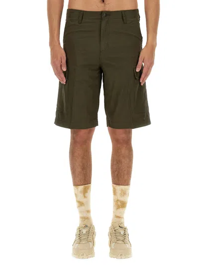 Carhartt Cotton Bermuda Shorts In Green