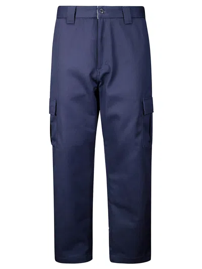 Carhartt Cotton Blend Cargo Pants In Air Force Blue Rigid