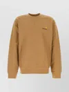 Carhartt Cotton Blend Crew Neck American Script Sweat In Nude