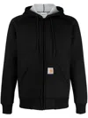 Carhartt Wip Black Polyester Cotton Jacket In Black