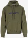 Carhartt Wip Hooded Sweat In Green