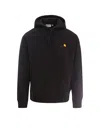 Carhartt Wip American Script Hooded Cotton Sweatshirt