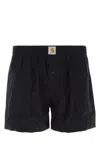 Carhartt Black Cotton Woven Boxers